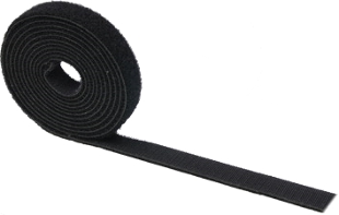 Kabel, Zubehr: Kabelbinder und Klettband, Back-to-Back Klettband 20 mm x 25 m