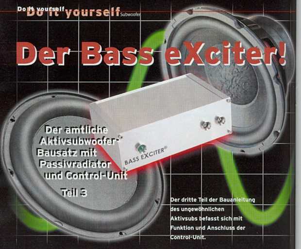 Bass Exciter - in Car & HiFi