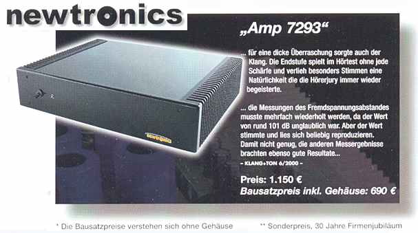 Newtronics Amp 7293