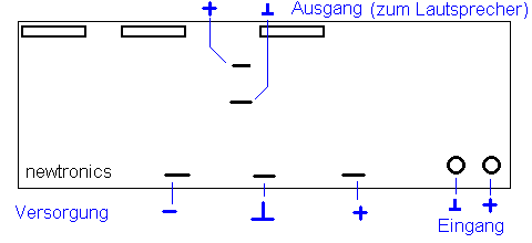 Newtronics Modul Amp 7293