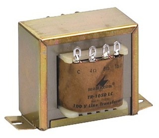 Volume controls and accessories, 100 V high-performance audio transformer TR-1050LC