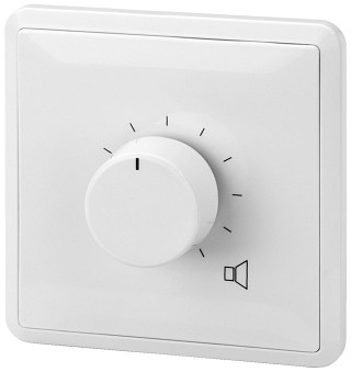 Volume controls and accessories, Wall-Mounted PA Volume Controls with 24 V Emergency Priority Relay ATT-312PEU