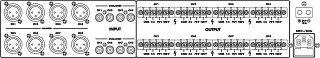 Amplificadores: Amplificadores, Amplificador para megafona digital de 8 canales PA-1850D
