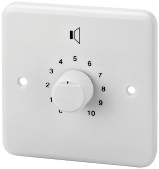 Volume controls and accessories, Wall-Mounted PA Volume Controls ATT-212/WS