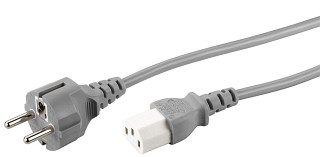 Tensin de la red: Cable de corriente, Cable de corriente AAC-203/GR
