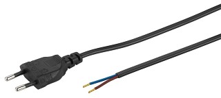 Tensin de la red: Cable de corriente, Cable de corriente AC-200BK