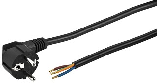 Tensin de la red: Cable de corriente, Cable de corriente AC-210/SW