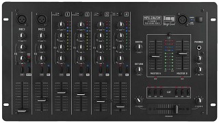 Tables de mixage et mixeurs: Tables de mixage DJ, Table de mixage stro 6 canaux MPX-206/SW