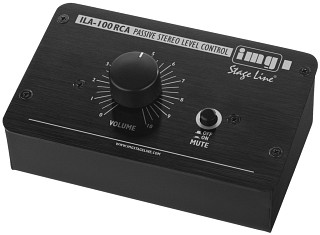 Lautstrkeregelung und Zubehr, Passiver Stereo-Pegelregler (Cinch-Version) ILA-100RCA