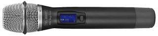 Funk-Mikrofone: Sender und Empfnger, Handmikrofon mit integriertem Multi-Frequenz-Sender, 1,8 GHz TXS-1800HT