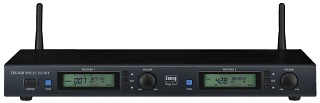 Funk-Mikrofone: Sender und Empfnger, 2-Kanal-Multi-Frequenz-Empfngereinheit TXS-920