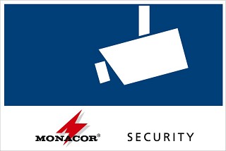 Tecnica dell'allarme: Accessori, Adesivo  SECURITY , adesivo all'interno CCTV-LABL/IS