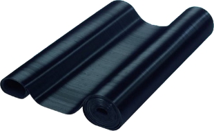 Feinriefenmatten, Feinriefenmatte schwarz 0,7 m x 10 m