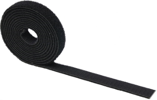 Cable, accessories - cable ties and velcro tape, Back-to-Back velcro tape 20 mm x 25 m