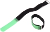 Cable, accessories - cable ties and velcro tape, Cable tie hook & loop 16 x 1,6 cm black, blue, green, red or yellow
