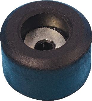 Boxenfsse, Adam Hall Hardware, Artikelnummer: 4904 - Gummifu 25 x 15 mm, schwarz