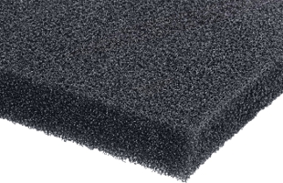 Speaker front foam, Adam Hall Hardware, product number: 01950xx - Speaker front foam 2000 x 1000 x 5 mm, black