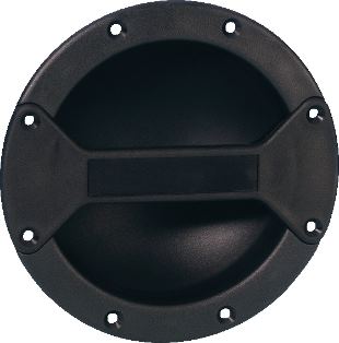 Schalengriffe, Adam Hall Hardware 34062 - Schalengriff Kunststoff, schwarz