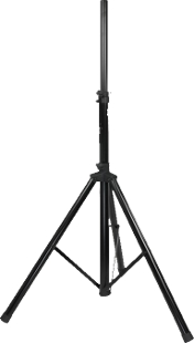 Schlagzeugersitze, Boxenhochstnder Economy Aluminium, schwarz