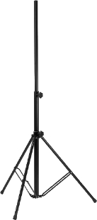 Schlagzeugersitze, Boxenhochstnder Stahl SPS54B, schwarz
