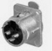 Neutrik connectors, Neutrik NC3MDL1 - universal XLR socket, male