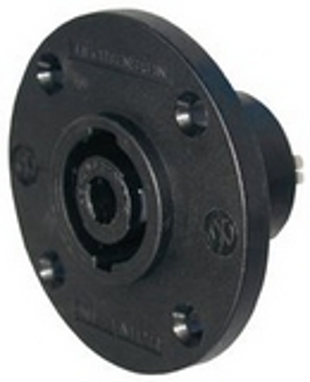 Neutrik connectors, Neutrik - NL4MPR Speakon Socket, round