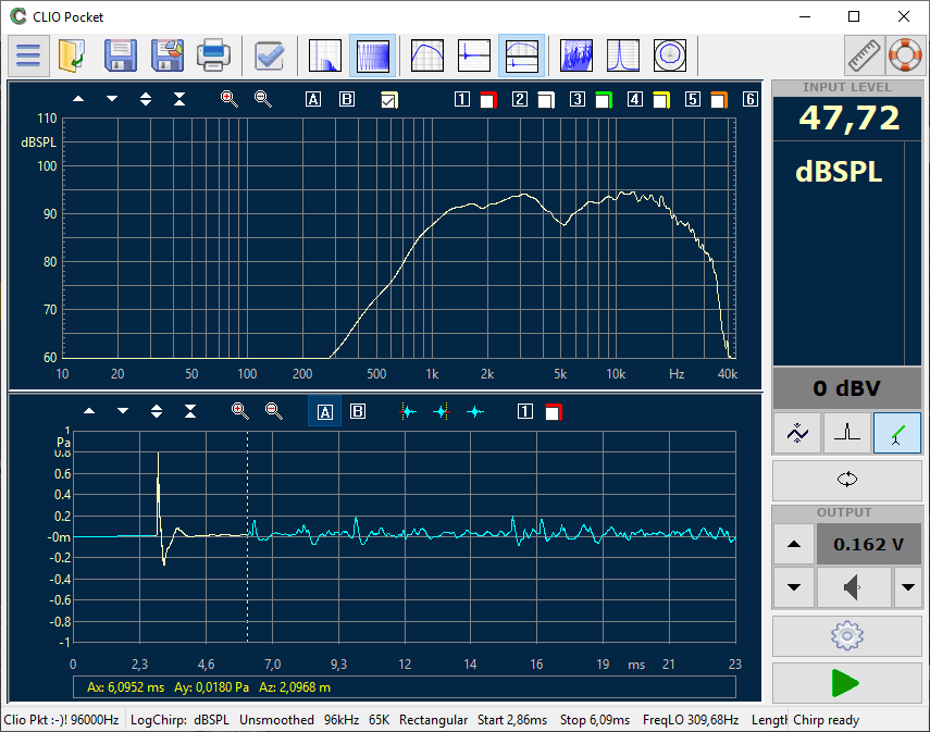 clio pocket geteilte anzeige ht messung