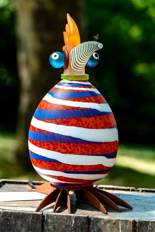 Borowski sculptures for outside / strange birds, Borowski David
