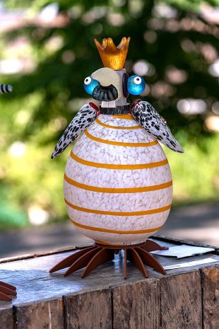 Borowski sculptures for outside / strange birds, Borowski Freddy  