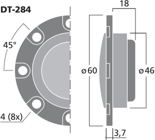 Monacor DT-284