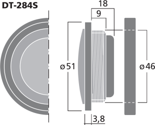 Monacor DT-284S