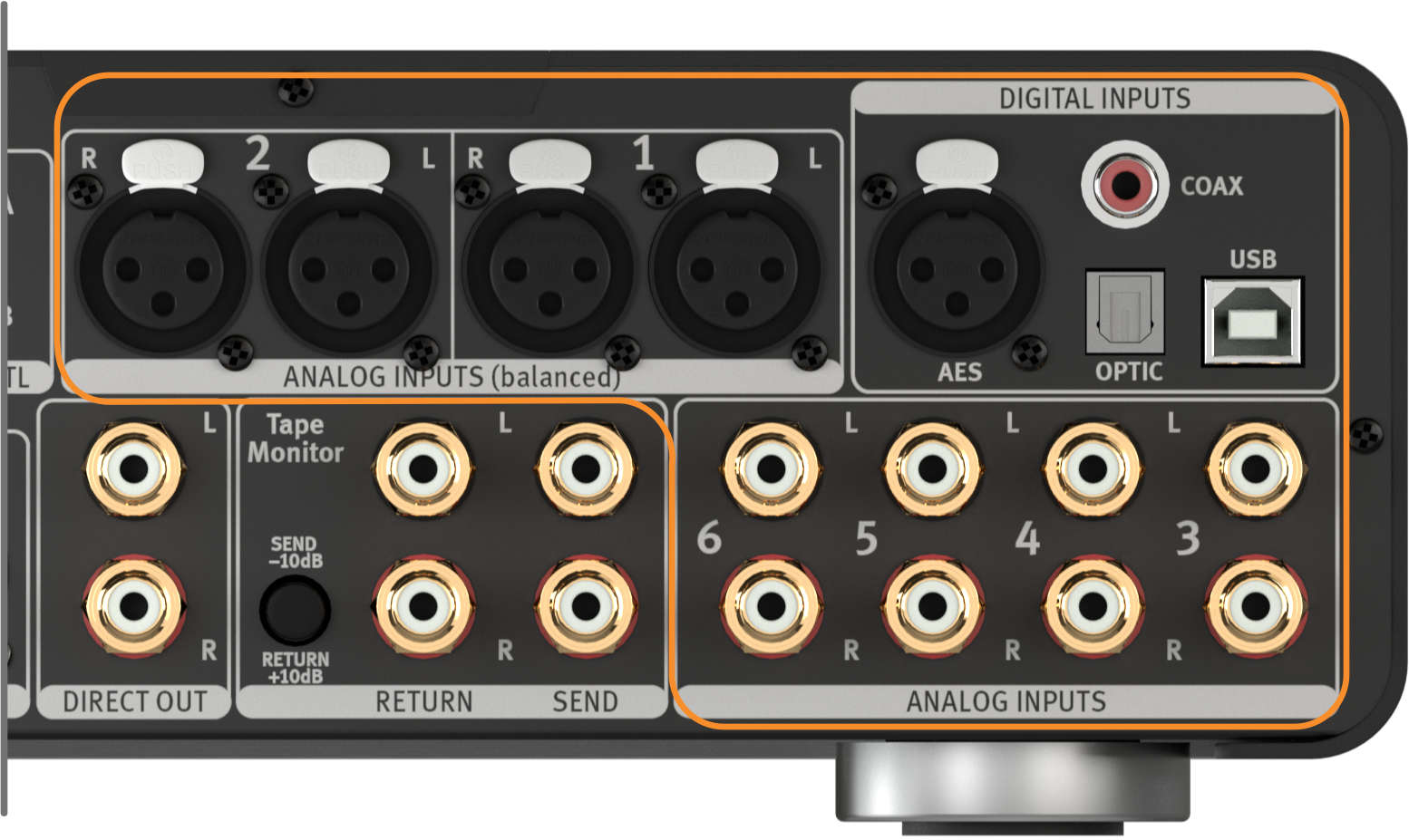SPL Director Mk2, SPL Direktor Mk2 Eingnge