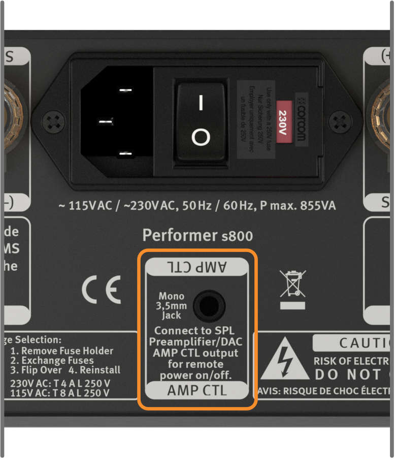 SPL Performer s800, AMP CTL