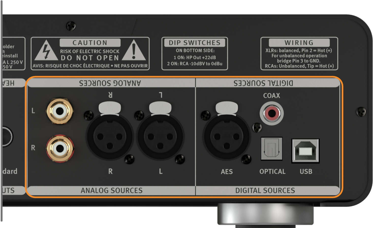 SPL Phonitor xe, Eingngig Eingnglich