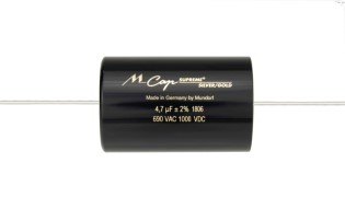 Mundorf classic MCAP capacitors, MCAP Supreme Silver Gold