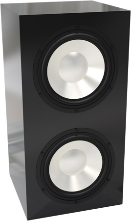 Alcone Sub 10 Definition est un subwoofer haut de gamme, qui met en valeur les satellites, les home cinmas ou les enceintes compactes. Le module contient deux haut-parleur de basse Alcone AC10 HE et un module d'amplification.