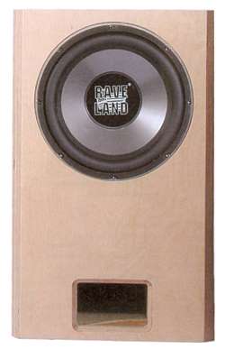 CC36: Rave-Subwoofer, Bild mit altem TW 3000