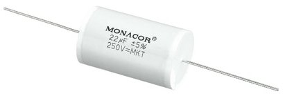 Condensadores Monacor MKT y MKP, Condensadores Monacor MKT