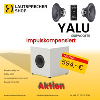 Yalu Aktionsangebot