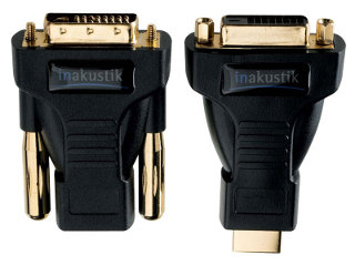 HDMI  Accessories, Premium HDMI  <> DVI Adapter