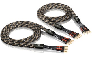 ViaBlue loudspeaker cable, SC-4 Silver-Series Bi-Amping Speaker Cable Crimp