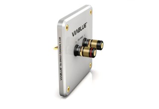 ViaBlue Speaker terminals , T6s Single-Terminal S-120 with binding posts 