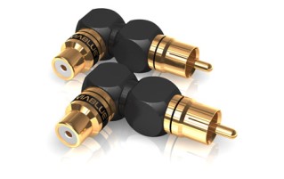 ViaBlue XS Plugs Series, XS RCA Adapter 90 XL 