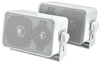 Wall and ceiling speakers: Low-impedance / 100 V, Pair of universal 2-way speaker systems, 40 W<sub>MAX</sub>, 4   MKS-42/WS