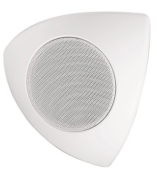 Wall and ceiling speakers: Low-impedance / 100 V, Pair of wall/ceiling/corner mount speaker systems, 30 W<sub>MAX</sub>, 8   MKS-48/WS