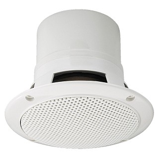 Wall and ceiling speakers: Low-impedance / 100 V, Weatherproof flush-mount PA speaker EDL-204