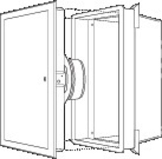 Wall and ceiling speakers: Low-impedance / 100 V, PA wall and ceiling speaker for flush mounting ESP-8U