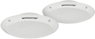 Weatherproof speakers: Low-impedance, Weatherproof pair of flush-mount PA speakers, 30 W<sub>MAX</sub> SPE-15F/WS