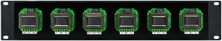 Volume controls and accessories, 6-way PA volume control for 482 mm (19