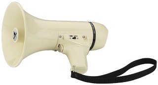 Megaphones, Megaphone, in a plastic housing, small design, TM-6
